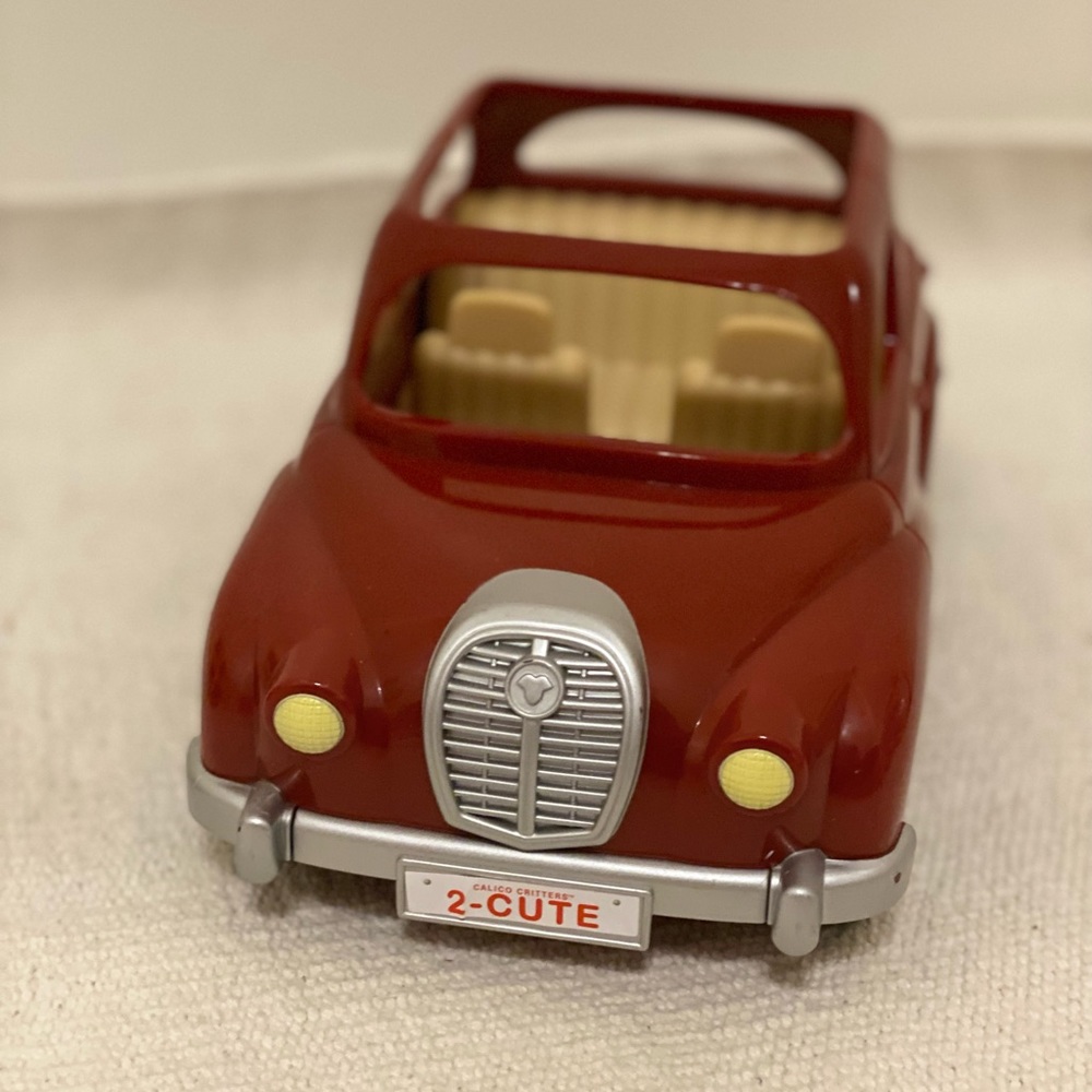 Calico Critters Cherry Red Cruiser
